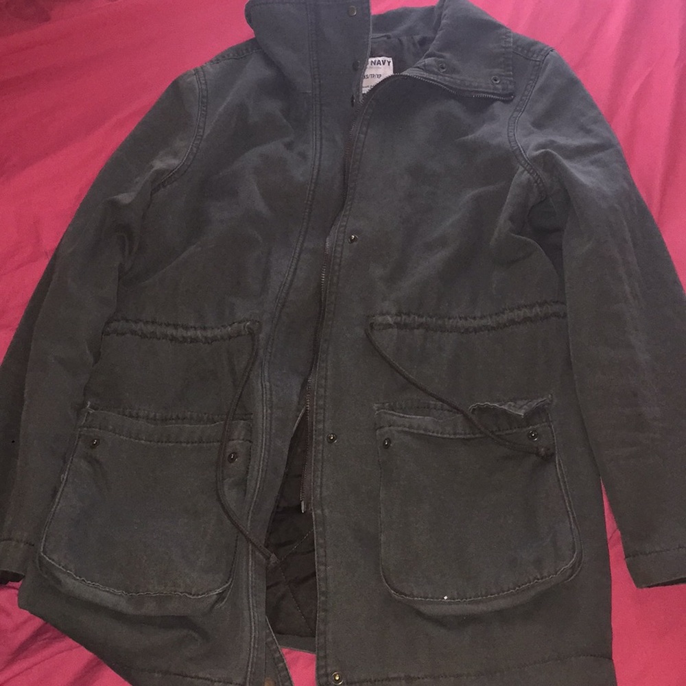 Army green jacket